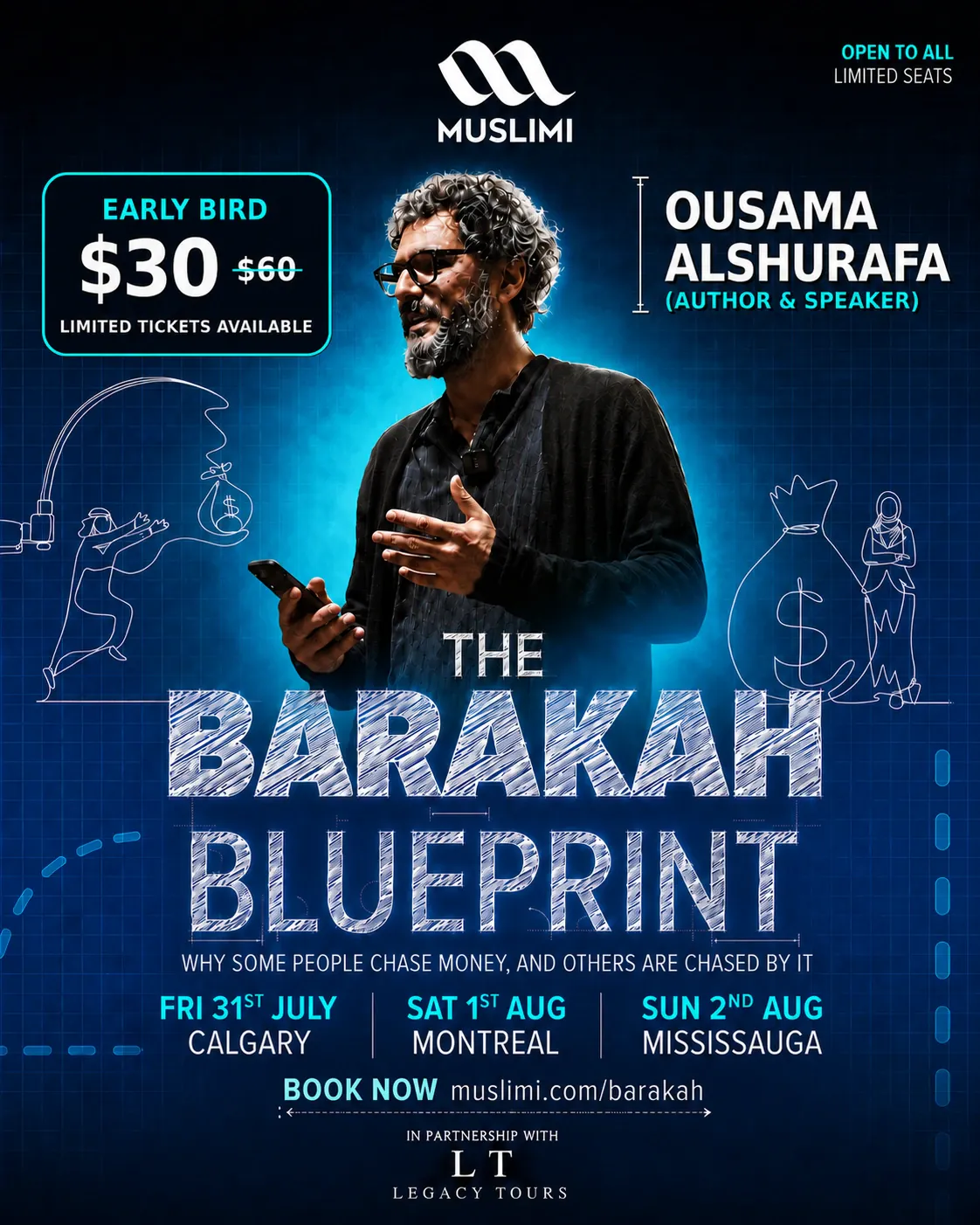 The Barakah Blueprint — an evening with Ousama Alshurafa